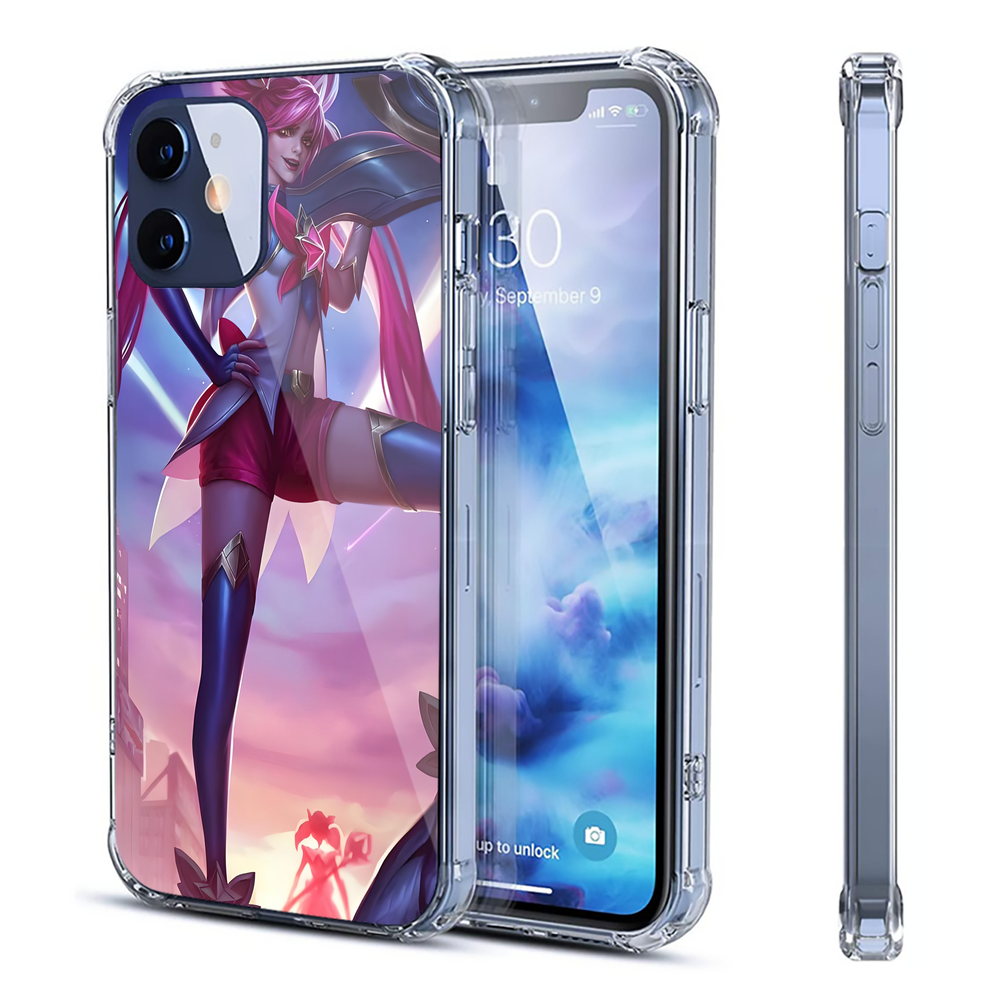 （画像用） リーグ・オブ・レジェンド League of Legends LOL 【iPhone 12シリーズ対応】透明スマホケース（クリアソフトケース）